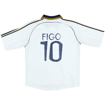 Camiseta de local del Real Madrid 1998-00 Figo #10 - 5/10 - (L)