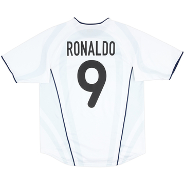 2001-02 Inter Milan Away Shirt Ronaldo #9 - 8/10 - (M)