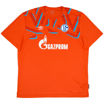 2019-20 Schalke GK S/S Shirt - 8/10 - (4XL)