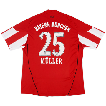 2010-11 Bayern Munich Home Shirt Muller #25 - 5/10 - (L)