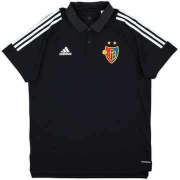 2019-20 FC Basel adidas Polo Shirt - 8/10 - (L)