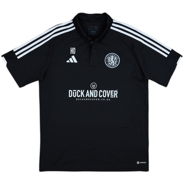 2022-23 Macclesfield Staff Issue adidas Polo Shirt HO - 10/10 - (M)