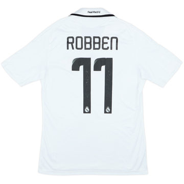 2008-09 Real Madrid Home Shirt Robben #11 - 4/10 - (S)