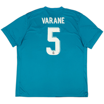 2017-18 Real Madrid Third Shirt Varane #5 - 4/10 - (XXL)