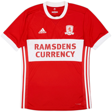 2017-18 Middlesbrough Home Shirt - 5/10 - (S)