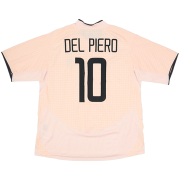 2003-04 Juventus Away Shirt Del Piero #10 - 8/10 - (XL)