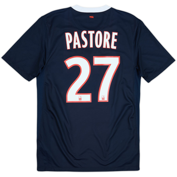 2011-12 Paris Saint-Germain Home Shirt Pastore #27 - 10/10 - (S)