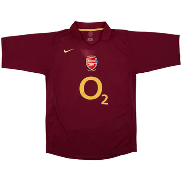 2005-06 Arsenal Home Shirt - 5/10 - (L)