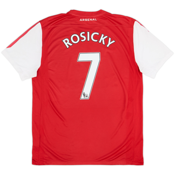 2011-12 Arsenal Home Shirt Rosicky #7 - 5/10 - (L)