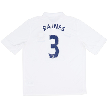 2012-13 Everton Third Shirt Baines #3 - 10/10 - (XL)