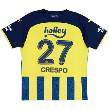 2021-22 Fenerbahce Home Shirt Crespo #27 - 9/10 - (L)