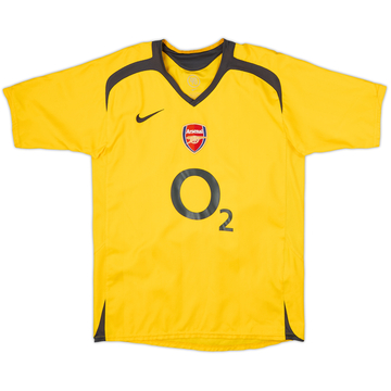 Camiseta de visitante del Arsenal 2005-06 - 8/10 - (12-13 Años)