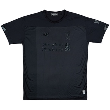 2019-20 Liverpool Blackout Shirt - 8/10 - (XXL)