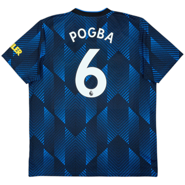 2021-22 Manchester United Third Shirt Pogba #6 - 8/10 - (XL)