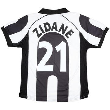 1997-98 Juventus Centenary Home Shirt Zidane #21 - 5/10 - (S)