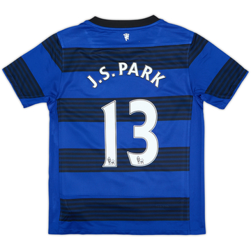 Camiseta de visitante del Manchester United 2011-13 J.S.Park #13 - 6/10 - (9-10 Años)