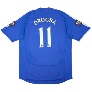 2006-08 Chelsea Home Shirt Drogba #11 - 6/10 - (XL)