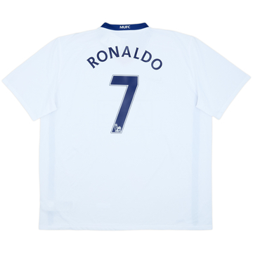2008-10 Manchester United Away Shirt Ronaldo #7 (XXL)
