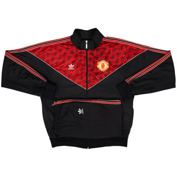 1990-92 Manchester United adidas Tracksuit - 9/10 - (L)