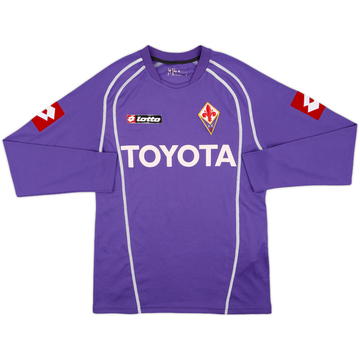 2005-07 Fiorentina Home L/S Shirt - 6/10 - (S)