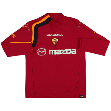 2004-05 Roma Home L/S Shirt - 4/10 - (M)