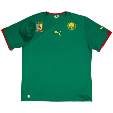 2010-11 Cameroon Home Shirt - 10/10 - (XL)