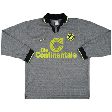 1997-98 Borussia Dortmund Match Issue Away L/S Shirt #3