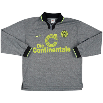 1997-98 Borussia Dortmund Match Issue Away L/S Shirt #4