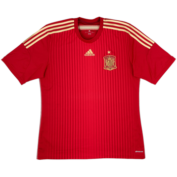 2013-15 Spain Home Shirt - 10/10 - (L)