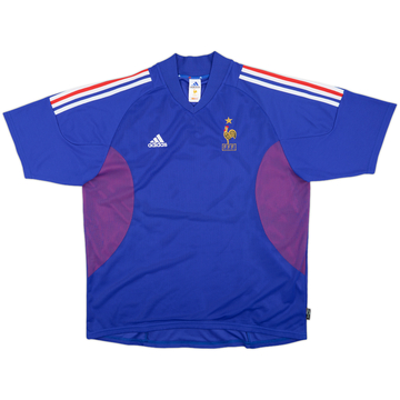 2002-04 France 'Signed' Home Shirt - 8/10 - (L)