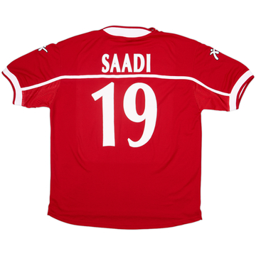 2003-04 Perugia Home Shirt Saadi #19 (XL)