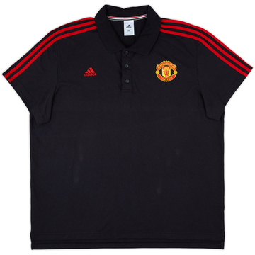 2015-16 Manchester United adidas Polo Shirt - 9/10 - (XXL)
