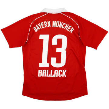 2005-06 Bayern Munich Home Shirt Ballack #13 - 9/10 - (XL.Boys)