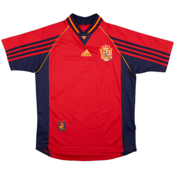 1998-99 Spain Home Shirt - 8/10 - (XL.Boys)