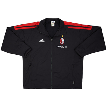 2001-02 AC Milan adidas Track Jacket - 8/10 - (XL)