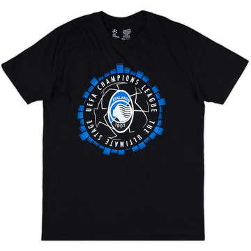 2019-20 Atalanta Champions League Cotton Tee - 8/10 - (L)