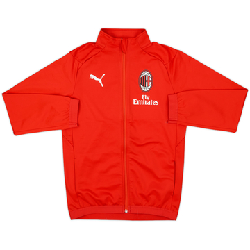 2018-19 AC Milan Puma Track Jacket - 7/10 - (L.Boys)