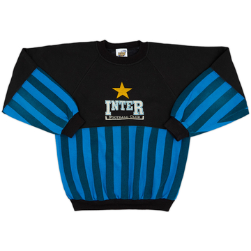 1990-91 Inter Milan Le Felpe Dei Grandi Club Sweat Top - 6/10 - (S)