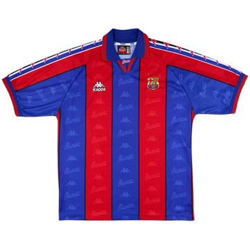 1995-97 Barcelona Home Shirt - 9/10 - (XL)