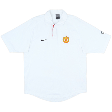 2003-04 Manchester United Nike Polo Shirt - 9/10 - (L)