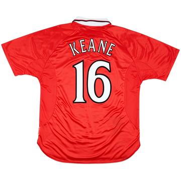 1999-00 Manchester United 'CL Winners' Shirt Keane #16 - 9/10 - (XL)