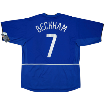 2002-03 Manchester United Third Shirt Beckham #7 (XXL)