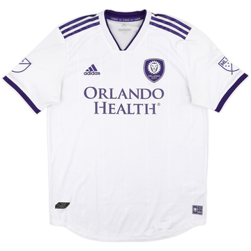 2018 Orlando City Authentic Away Shirt - 7/10 - (L)
