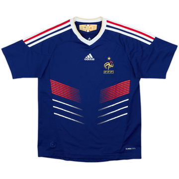2009-10 France Home Shirt - 7/10 - (M.Boys)