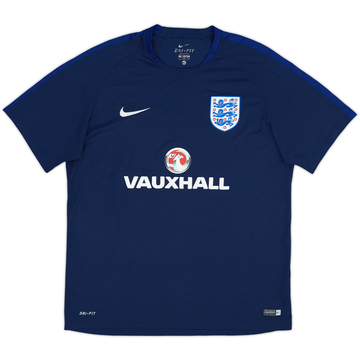 2016-17 England Nike Training Shirt - 8/10 - (XL)