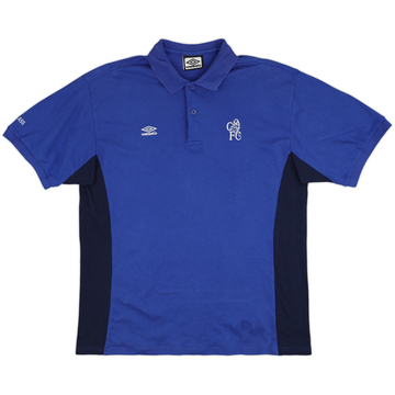 1999-01 Chelsea Umbro Polo Shirt - 8/10 - (XXL)