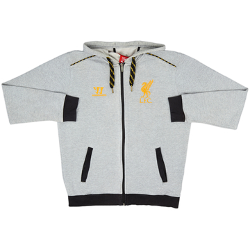2012-13 Liverpool Warrior Hooded Track Jacket - 8/10 - (S)