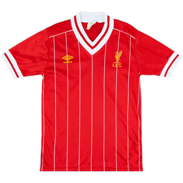 1982-85 Liverpool Home Shirt - 8/10 - (S)