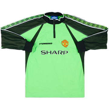 1998-99 Manchester United GK Shirt - 6/10 - (L.Boys)