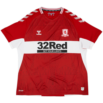 2020-21 Middlesbrough Home Shirt - 5/10 - (3XL)